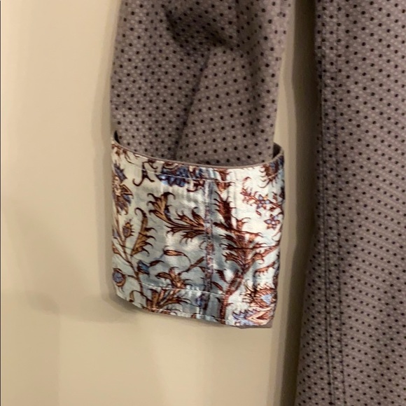 Grey dot button down - Picture 2 of 3